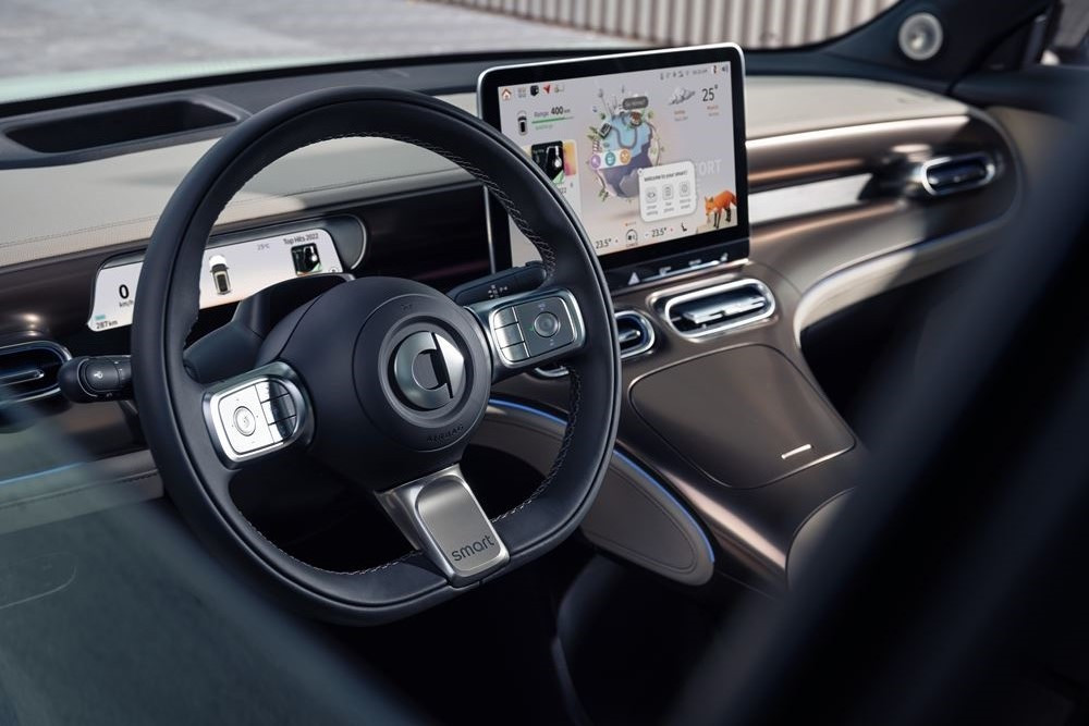 smart #1: un SUV urbain électrique cinq places