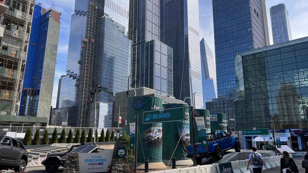 L'édition 2022 du salon de l’automobile de New York ouvre ses portes au public
