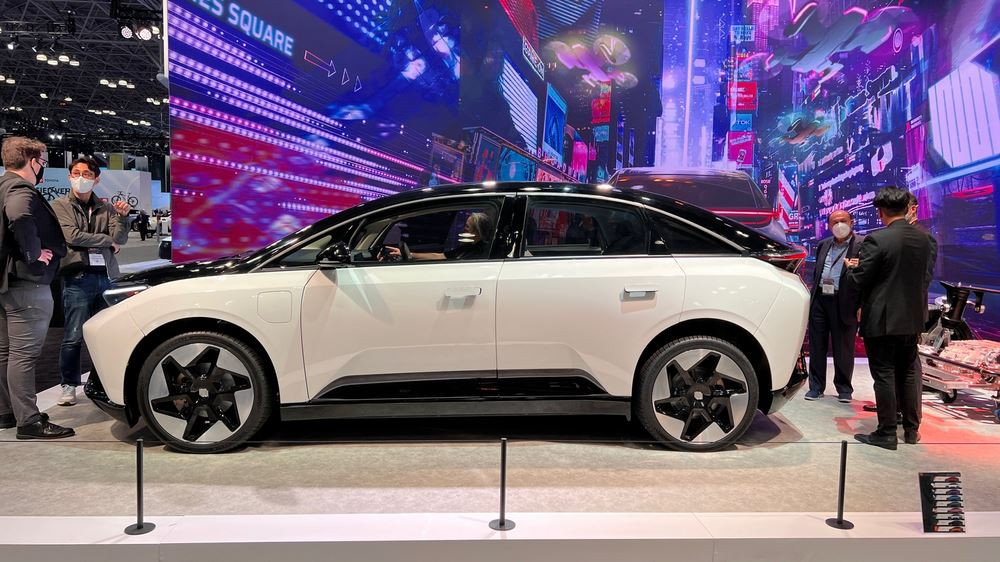 L'édition 2022 du salon de l’automobile de New York ouvre ses portes au public
