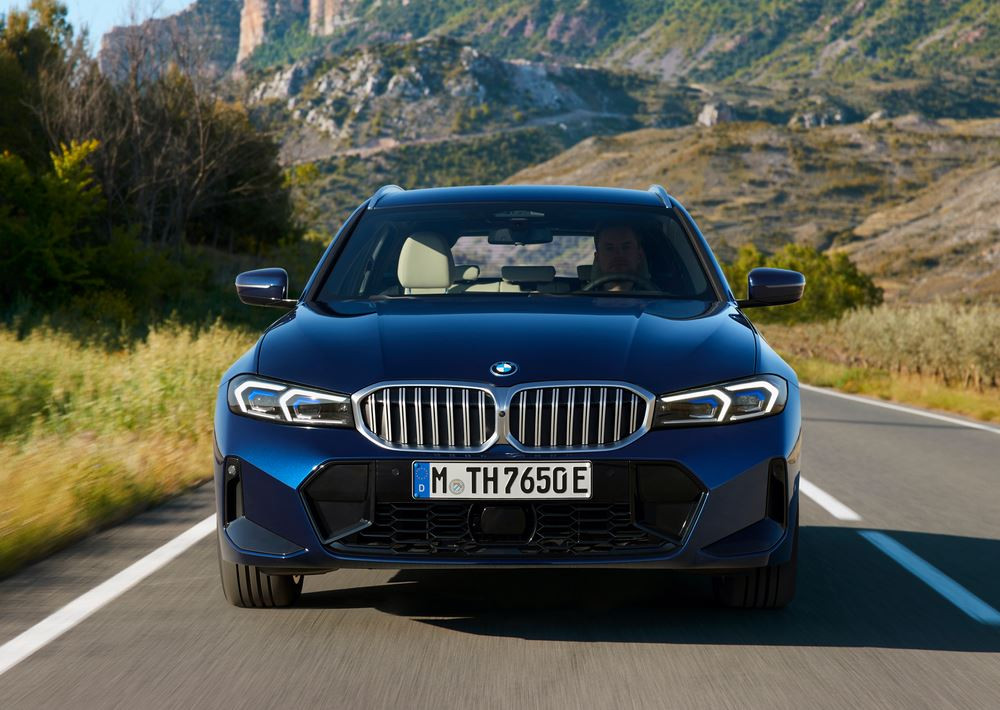 La BMW Série 3 Touring restylée affiche des modifications stylistiques ciblées