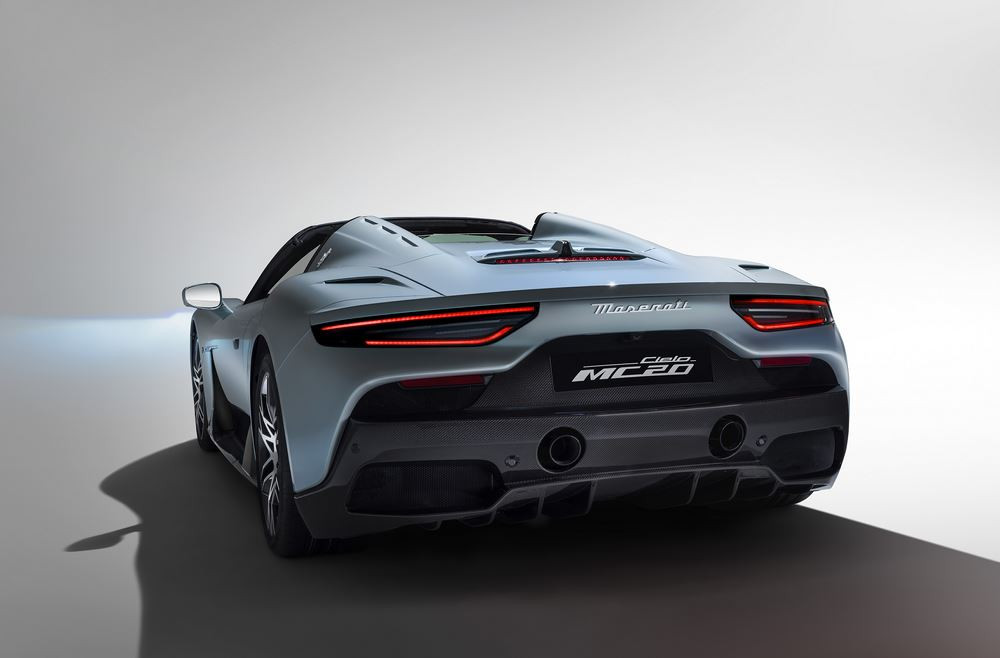 Le spyder Maserati MC20 Cielo affiche une efficacité aérodynamique redoutable