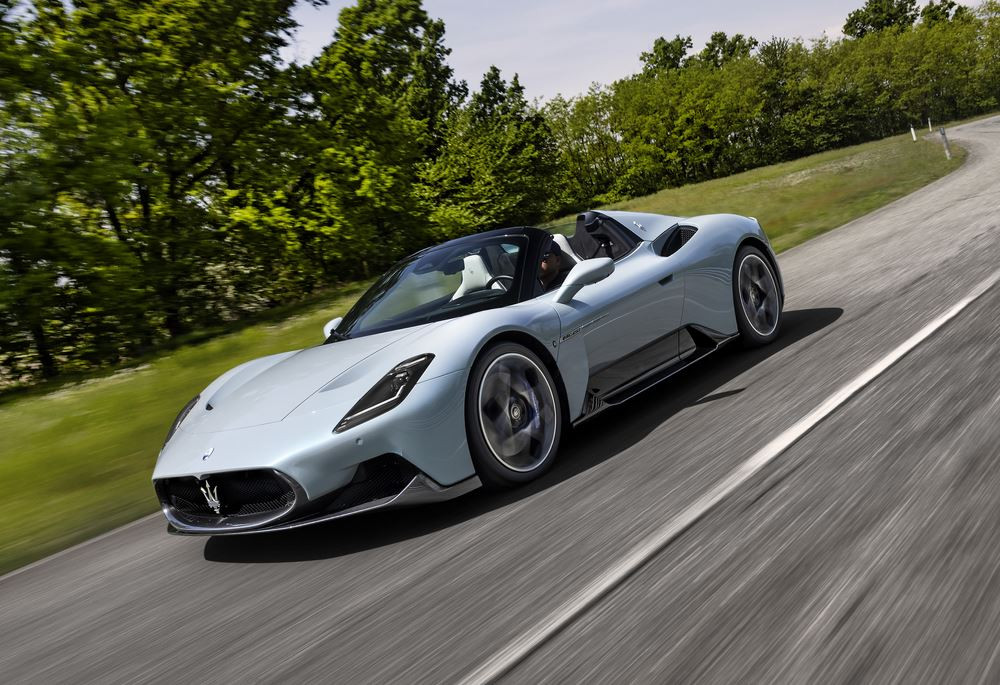 Le spyder Maserati MC20 Cielo affiche une efficacité aérodynamique redoutable