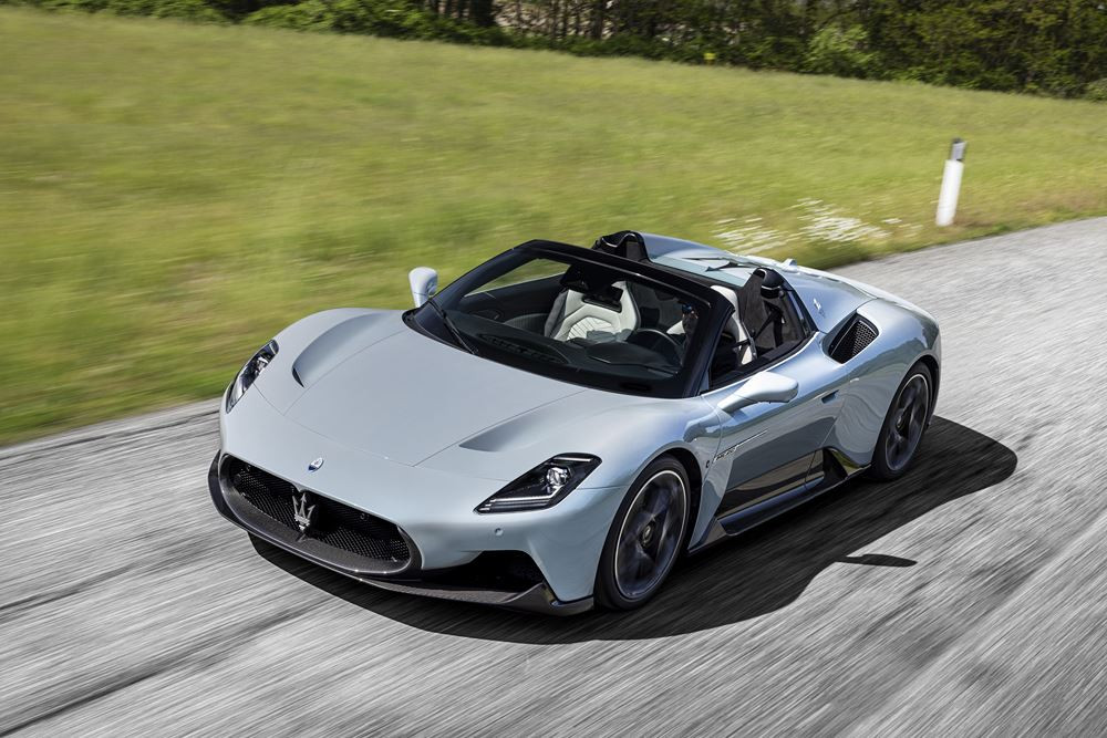 Le spyder Maserati MC20 Cielo affiche une efficacité aérodynamique redoutable