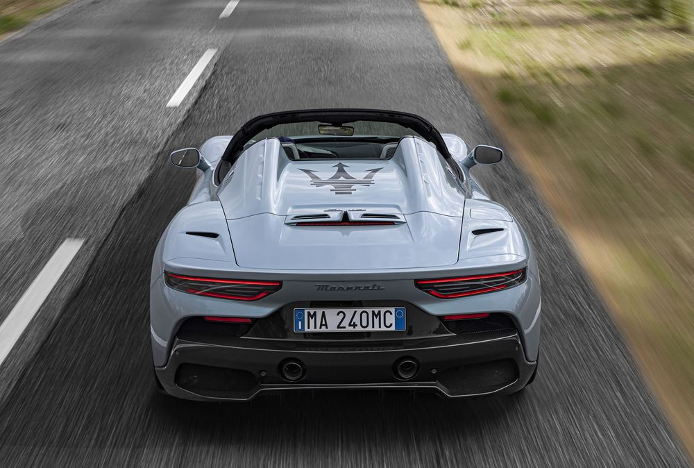 Le spyder Maserati MC20 Cielo affiche une efficacité aérodynamique redoutable
