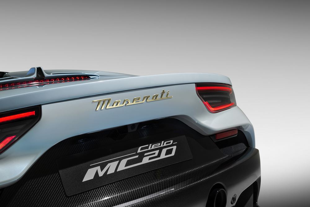 Le spyder Maserati MC20 Cielo affiche une efficacité aérodynamique redoutable