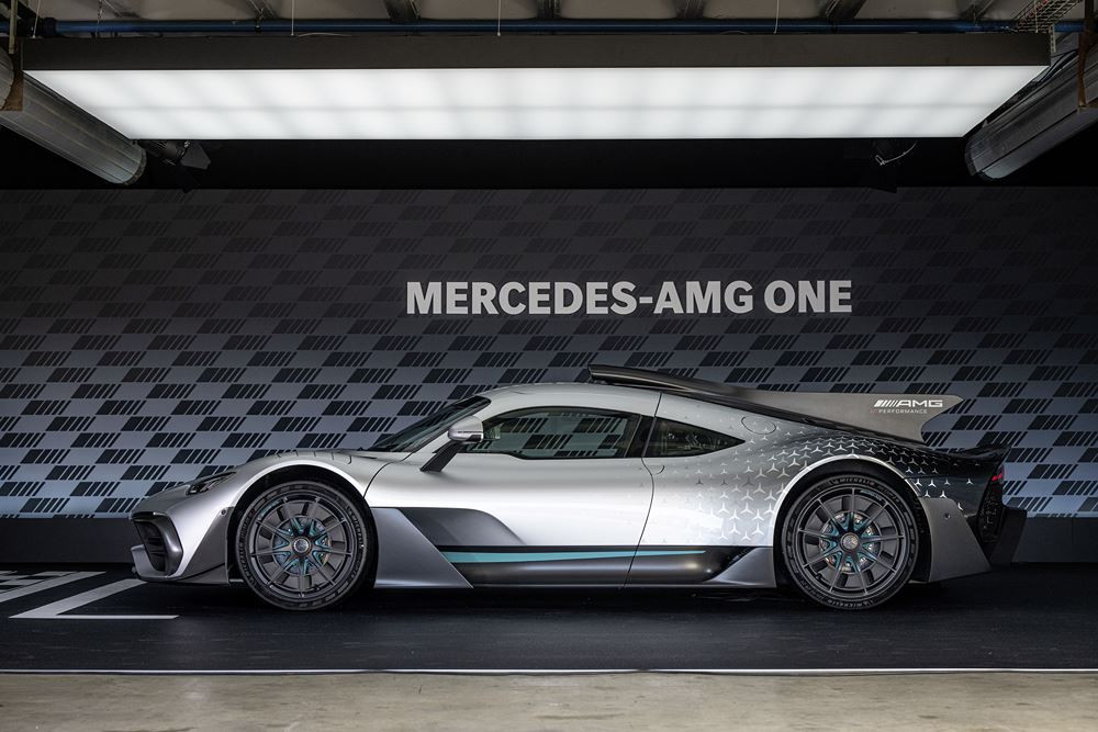 La Mercedes-AMG One embarque un système hybride de 1 063 ch