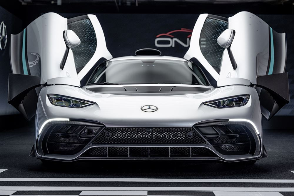 La Mercedes-AMG One embarque un système hybride de 1 063 ch