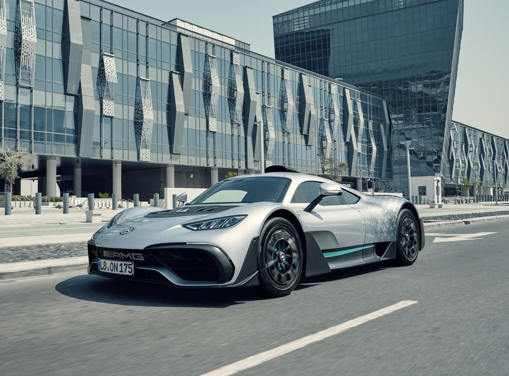 La Mercedes-AMG One embarque un système hybride de 1 063 ch