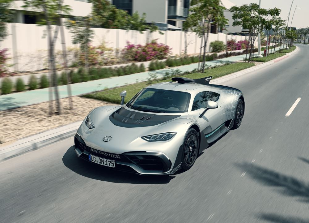 La Mercedes-AMG One embarque un système hybride de 1 063 ch