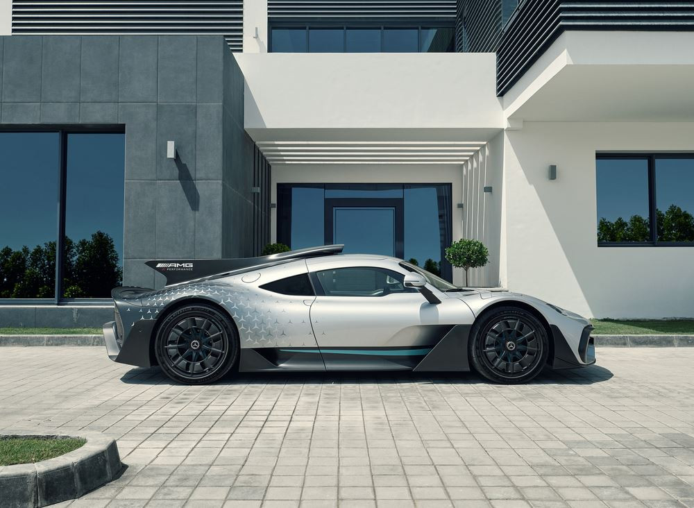 La Mercedes-AMG One embarque un système hybride de 1 063 ch