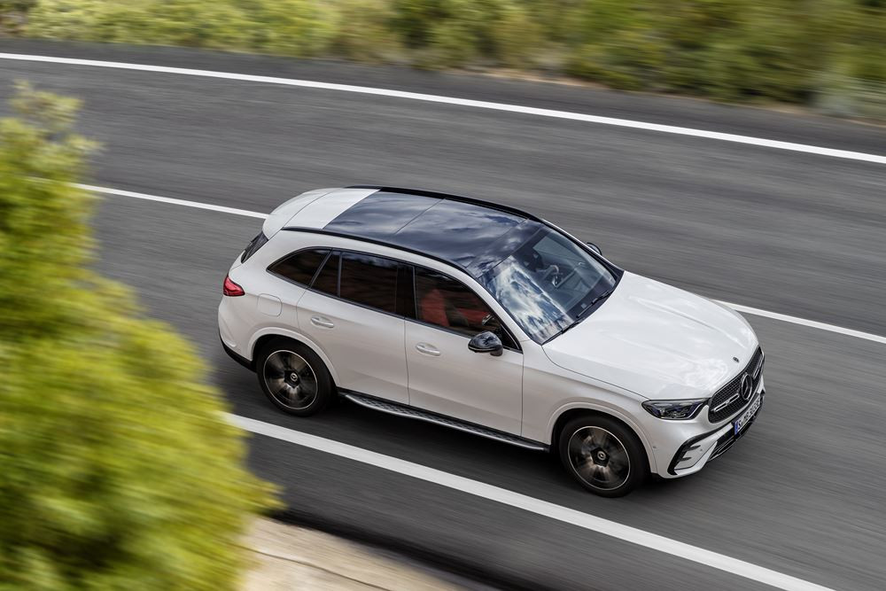 La Mercedes-Benz GLC a été conçue explicitement pour la conduite tout terrain