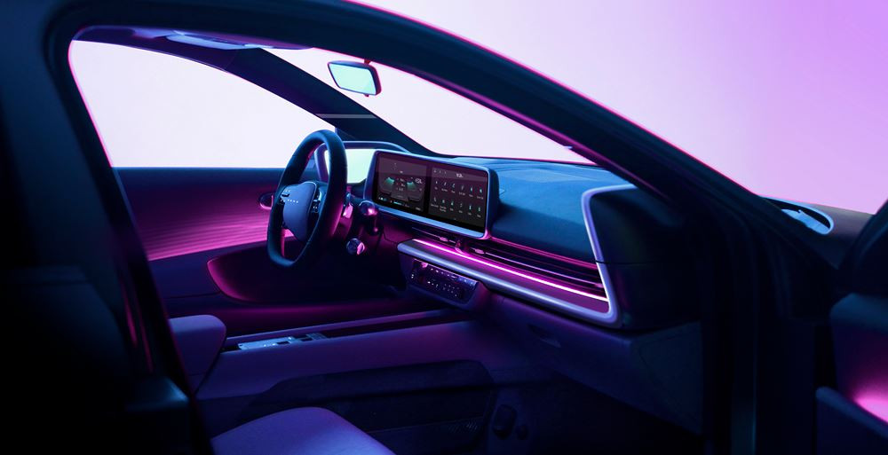 La Hyundai Ioniq 6 électrique adopte un design fuselé aérodynamique