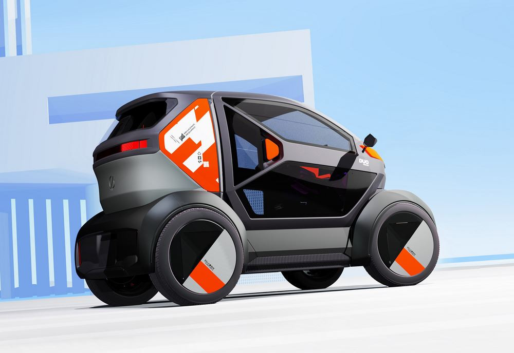 Mobilize Duo: un quadricycle biplace électrique dédié à la mobilité urbaine