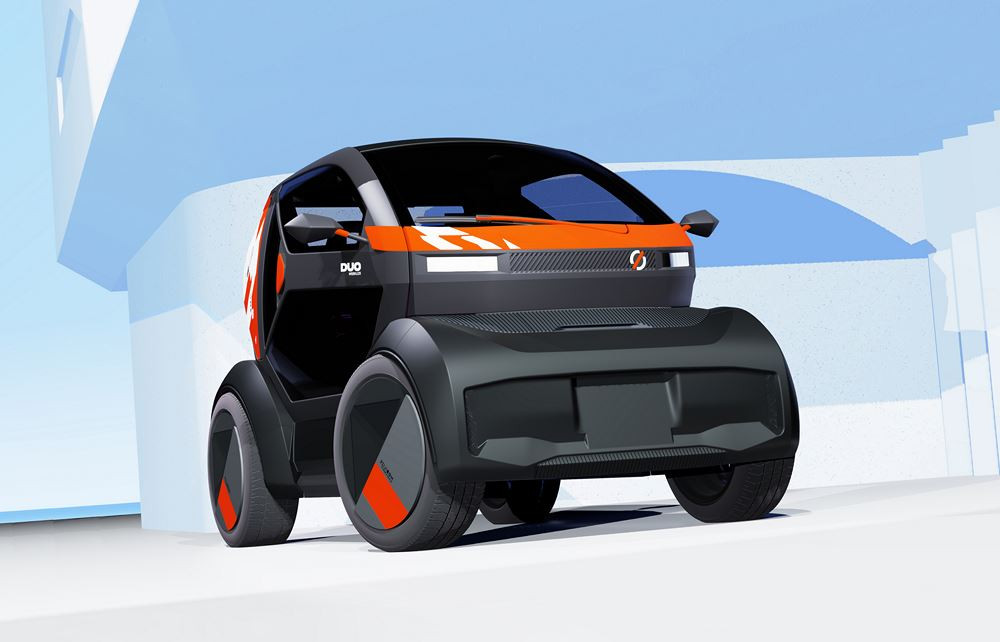 Mobilize Duo: un quadricycle biplace électrique dédié à la mobilité urbaine