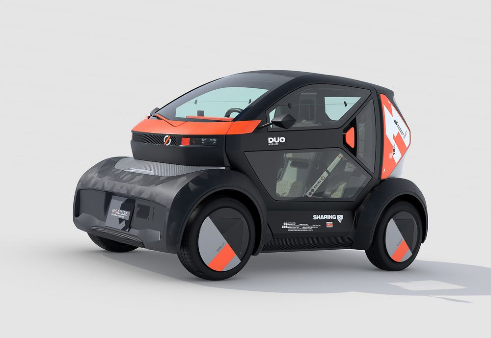 Mobilize Duo: un quadricycle biplace électrique dédié à la mobilité urbaine