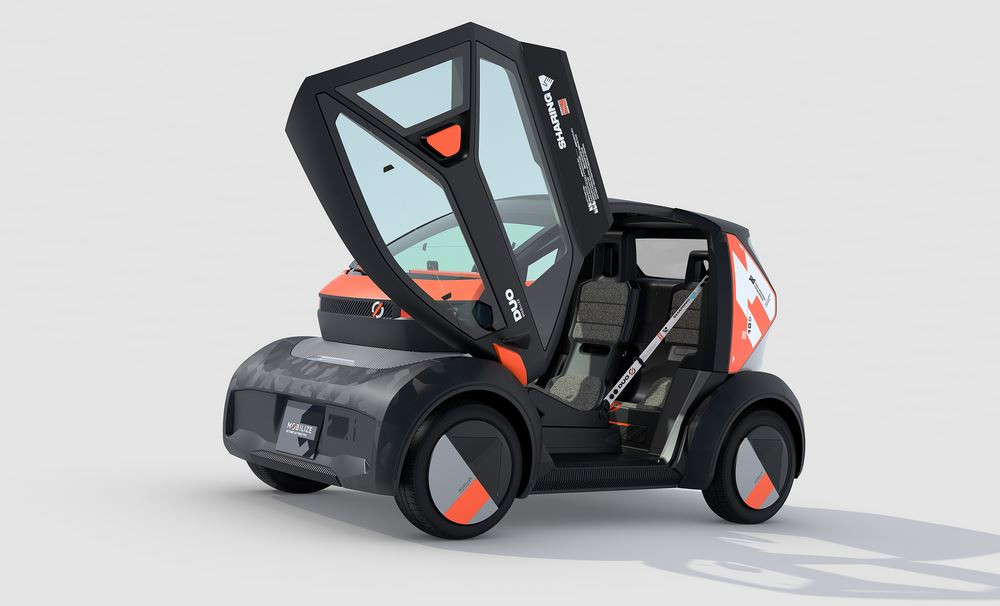 Mobilize Duo: un quadricycle biplace électrique dédié à la mobilité urbaine