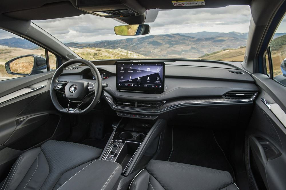 Le SUV électrique Skoda Enyaq RS iV développe 300 ch et 460 Nm de couple