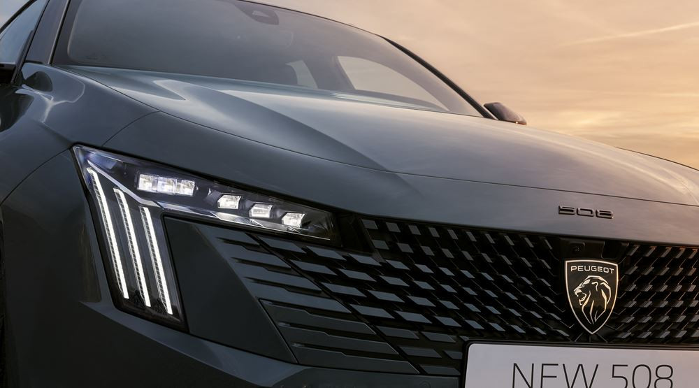 La Peugeot 508 Berline restylée s'offre une nouvelle face avant