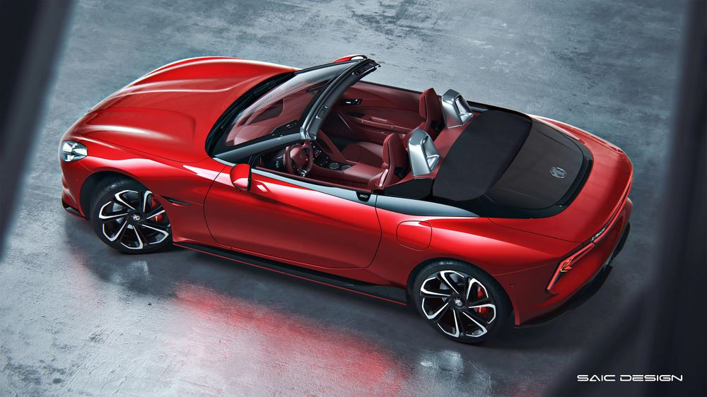 Le roadster électrique Cyberster perpétue la lignée de roadsters sportifs MG