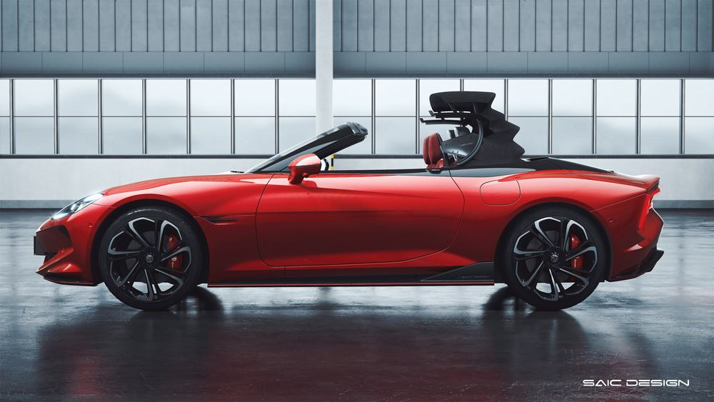 Le roadster électrique Cyberster perpétue la lignée de roadsters sportifs MG