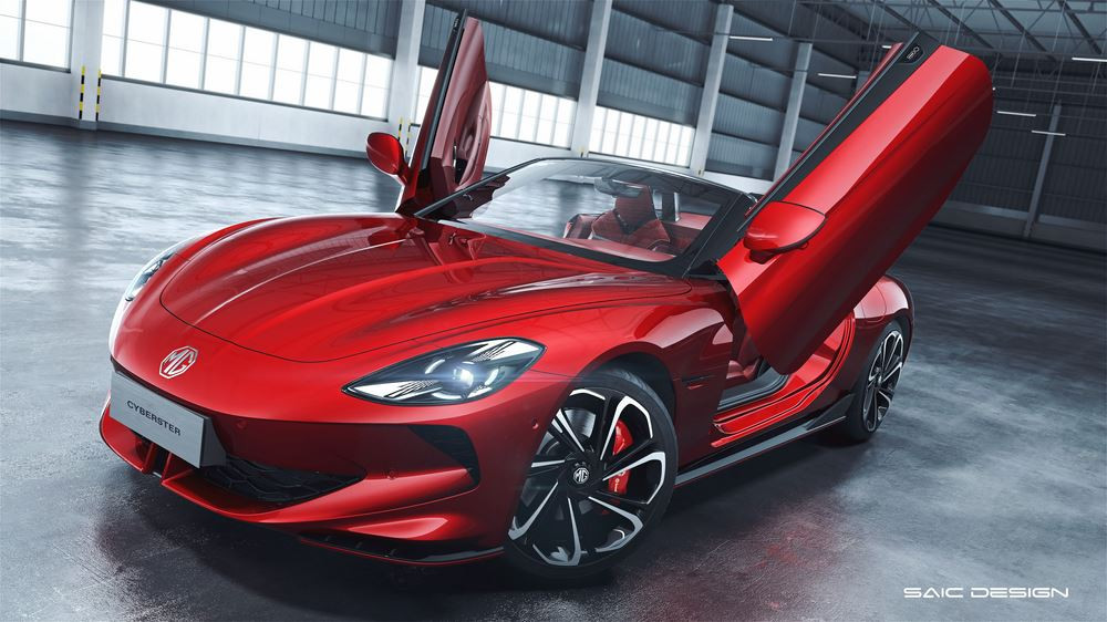 Le roadster électrique Cyberster perpétue la lignée de roadsters sportifs MG