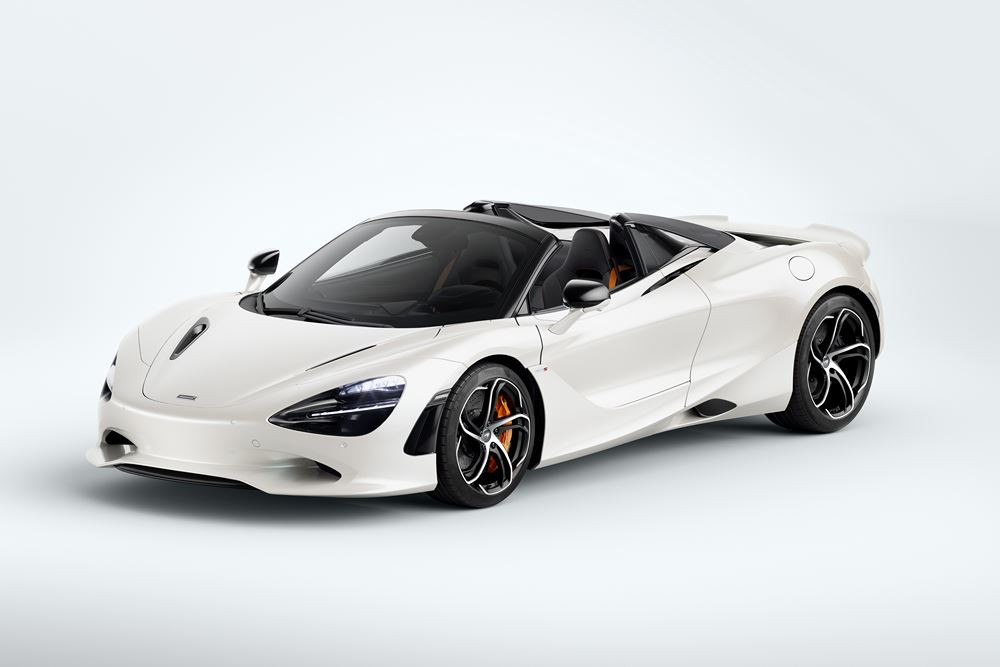 La McLaren 750S Spider est propulsée par un moteur V8 4.0 litres biturbo de 750 ch