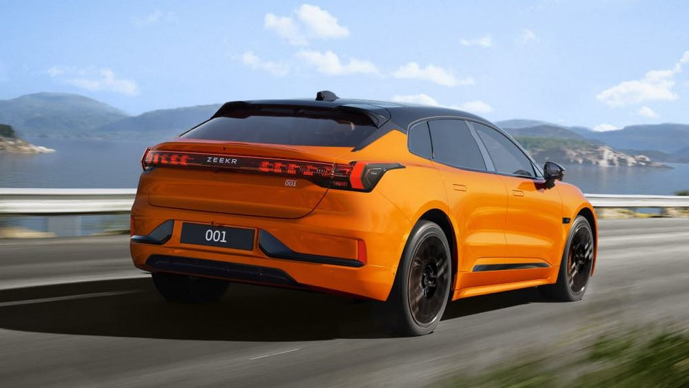 Le Shooting Brake électrique Zeekr 001 revendique une autonomie d'environ 600 km