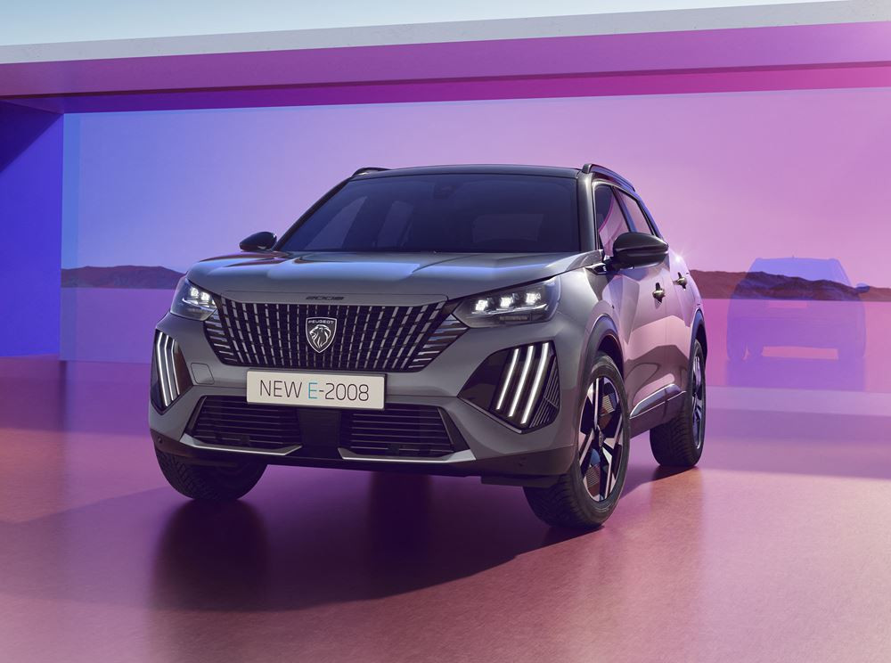 Le SUV Peugeot e-2008 électrique revendique jusqu’à 406 km d’autonomie WLTP