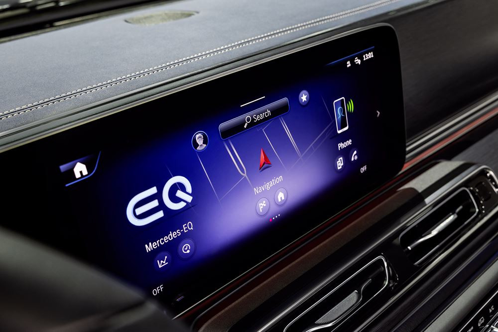 Le grand monospace électrique Mercedes-Benz EQV affiche un design extérieur et intérieur plus luxueux