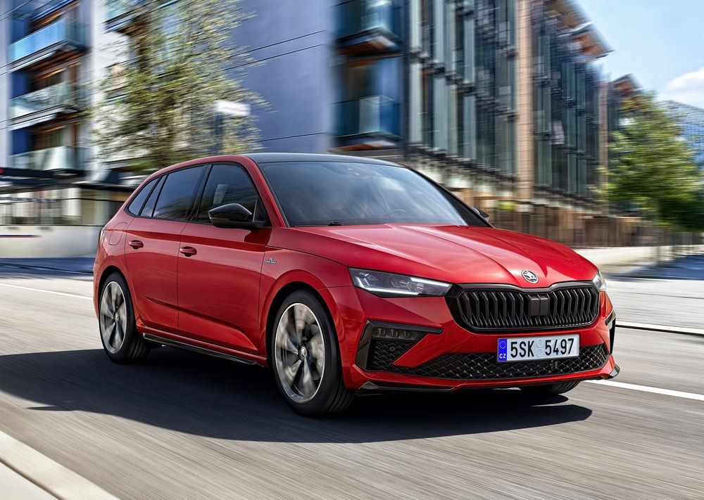 La berline compacte à hayon Skoda Scala s'offre une mise à jour