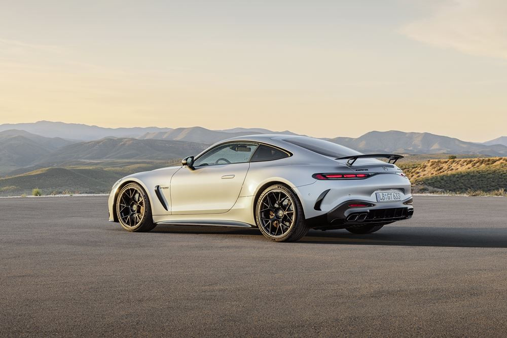 La Mercedes-AMG GT Coupé revendique des caractéristiques de conduite hautement dynamiques