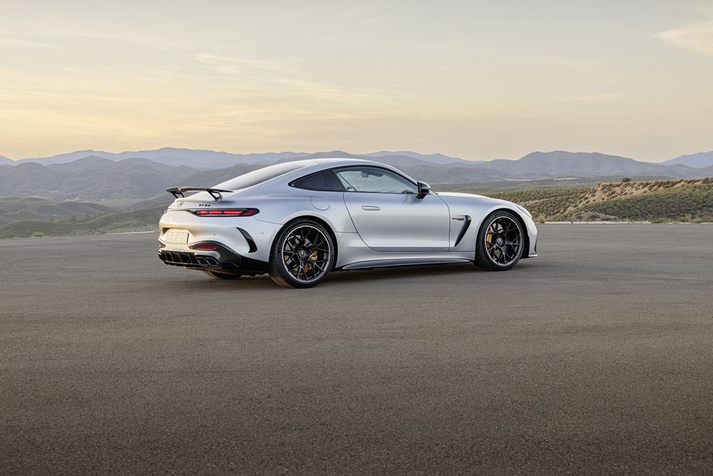 La Mercedes-AMG GT Coupé revendique des caractéristiques de conduite hautement dynamiques