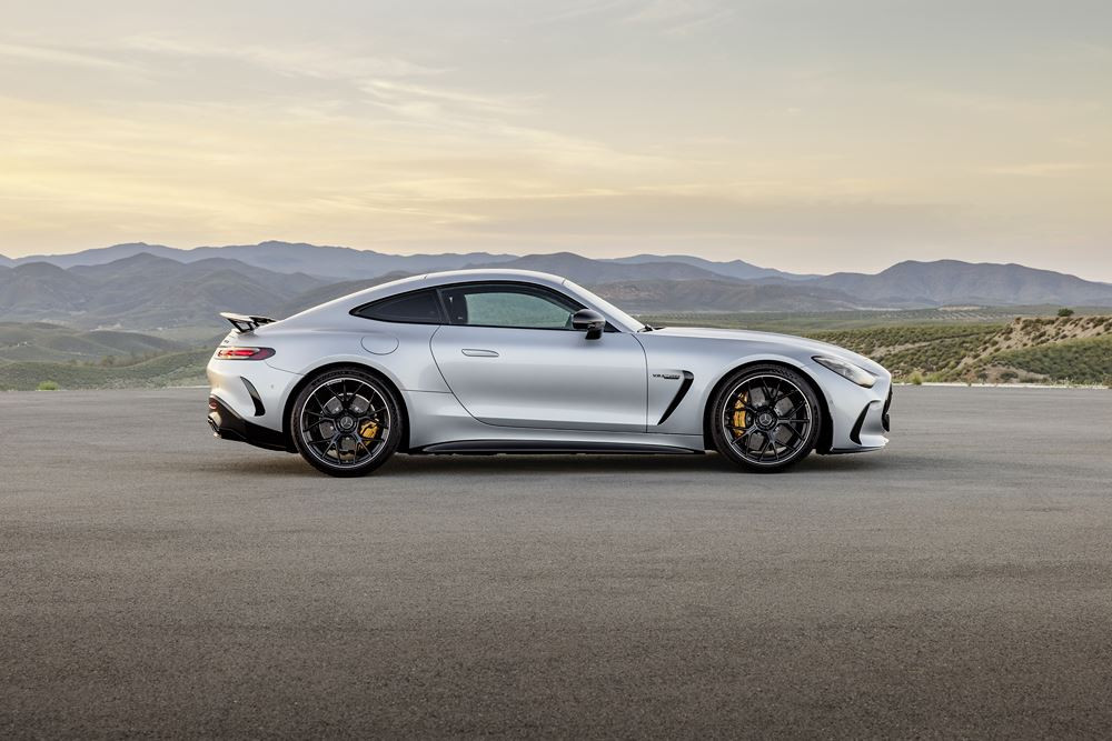 La Mercedes-AMG GT Coupé revendique des caractéristiques de conduite hautement dynamiques