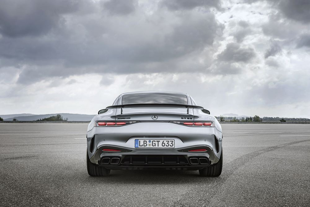 La Mercedes-AMG GT Coupé revendique des caractéristiques de conduite hautement dynamiques
