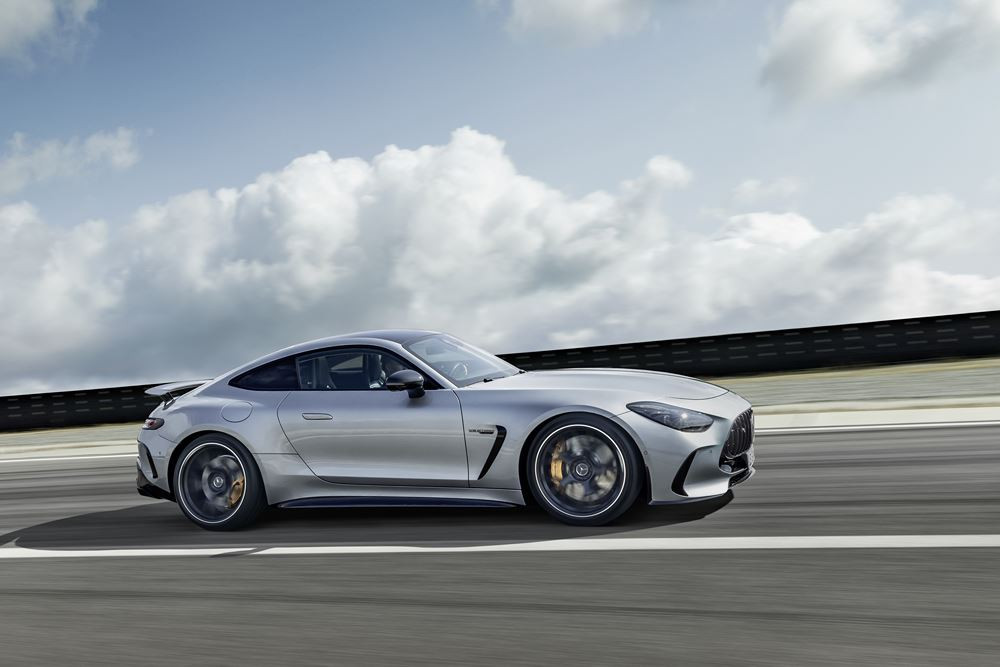 La Mercedes-AMG GT Coupé revendique des caractéristiques de conduite hautement dynamiques