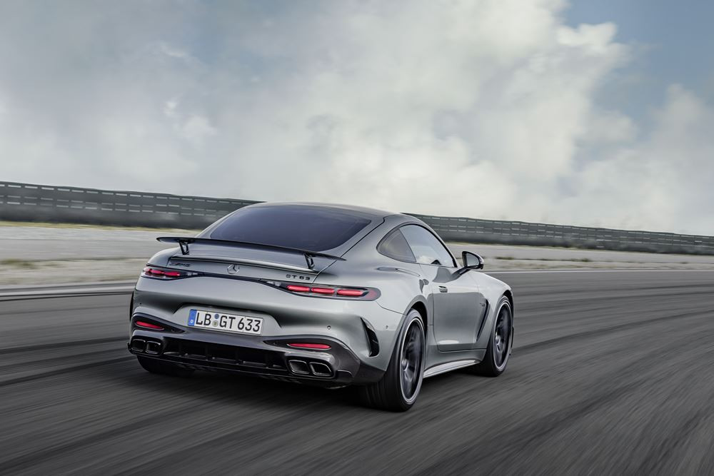 La Mercedes-AMG GT Coupé revendique des caractéristiques de conduite hautement dynamiques