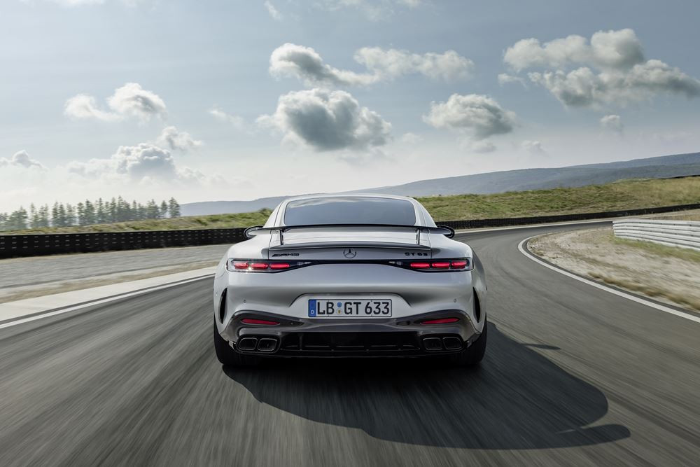 La Mercedes-AMG GT Coupé revendique des caractéristiques de conduite hautement dynamiques