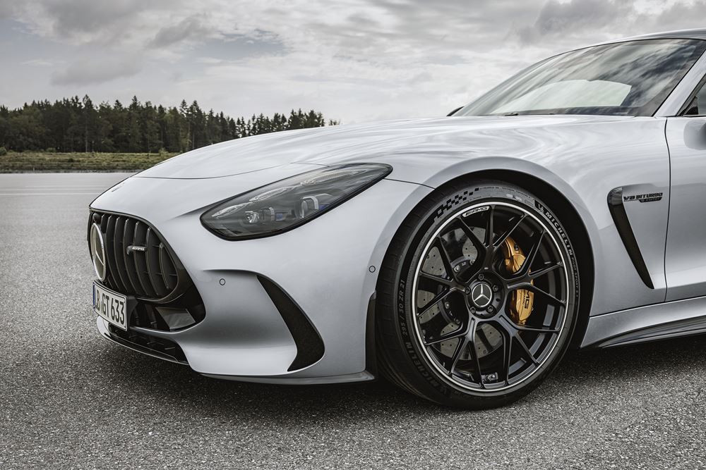 La Mercedes-AMG GT Coupé revendique des caractéristiques de conduite hautement dynamiques