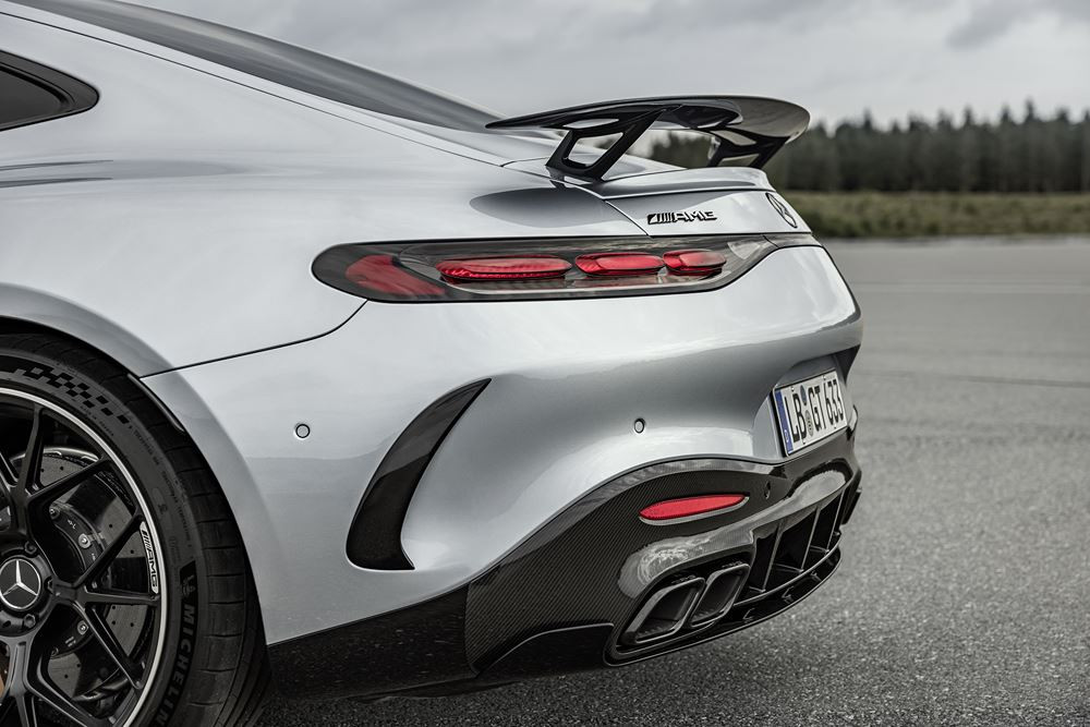 La Mercedes-AMG GT Coupé revendique des caractéristiques de conduite hautement dynamiques
