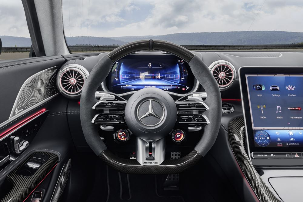La Mercedes-AMG GT Coupé revendique des caractéristiques de conduite hautement dynamiques