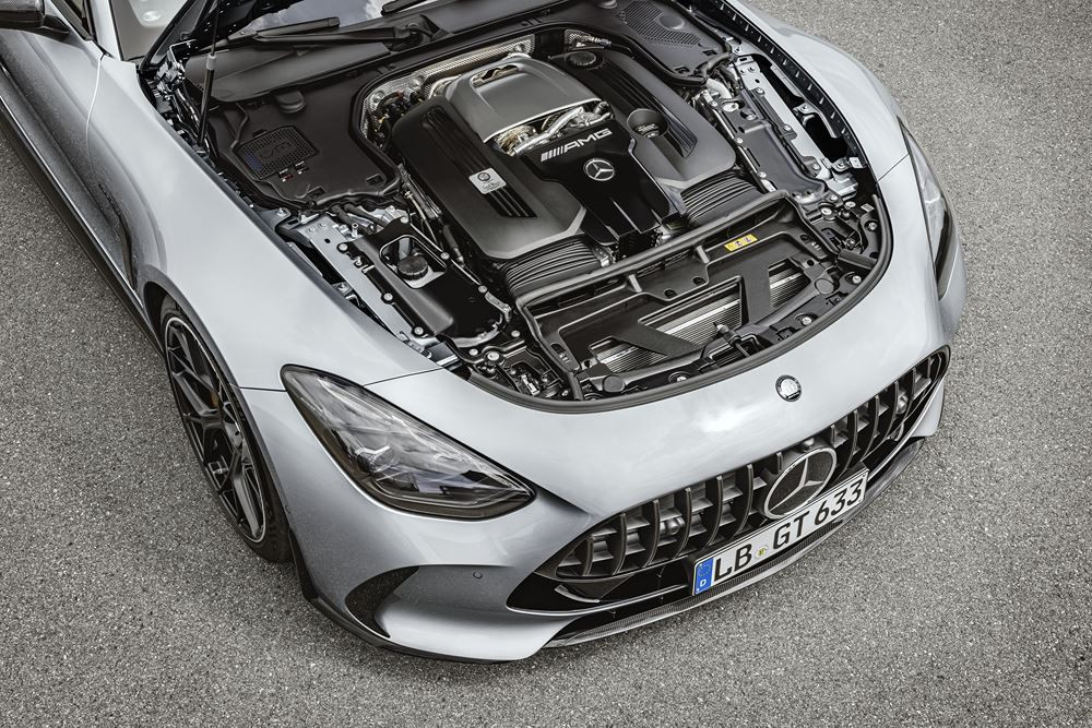 La Mercedes-AMG GT Coupé revendique des caractéristiques de conduite hautement dynamiques