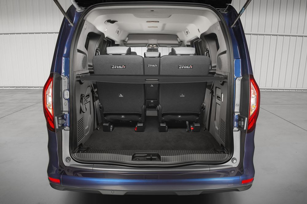 Le Renault Grand Kangoo propose sept places indépendantes et modulables