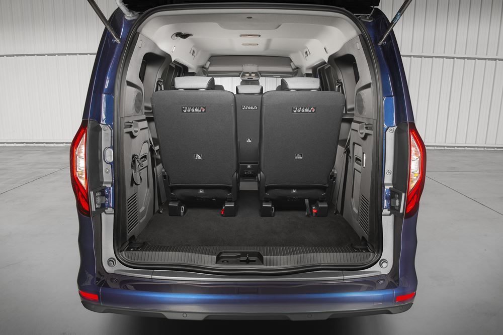 Le Renault Grand Kangoo propose sept places indépendantes et modulables