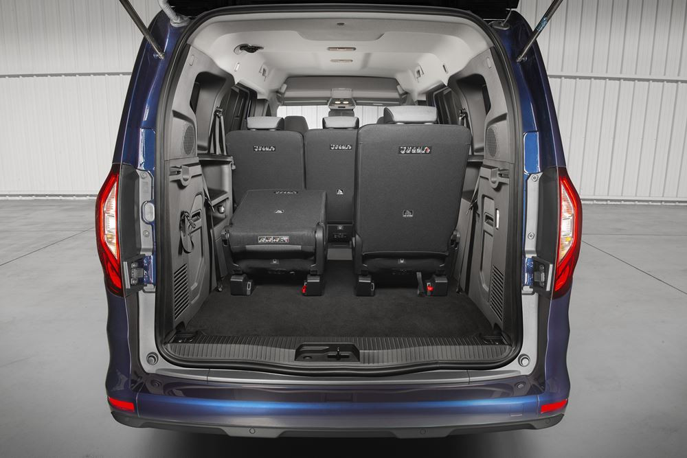 Le Renault Grand Kangoo propose sept places indépendantes et modulables