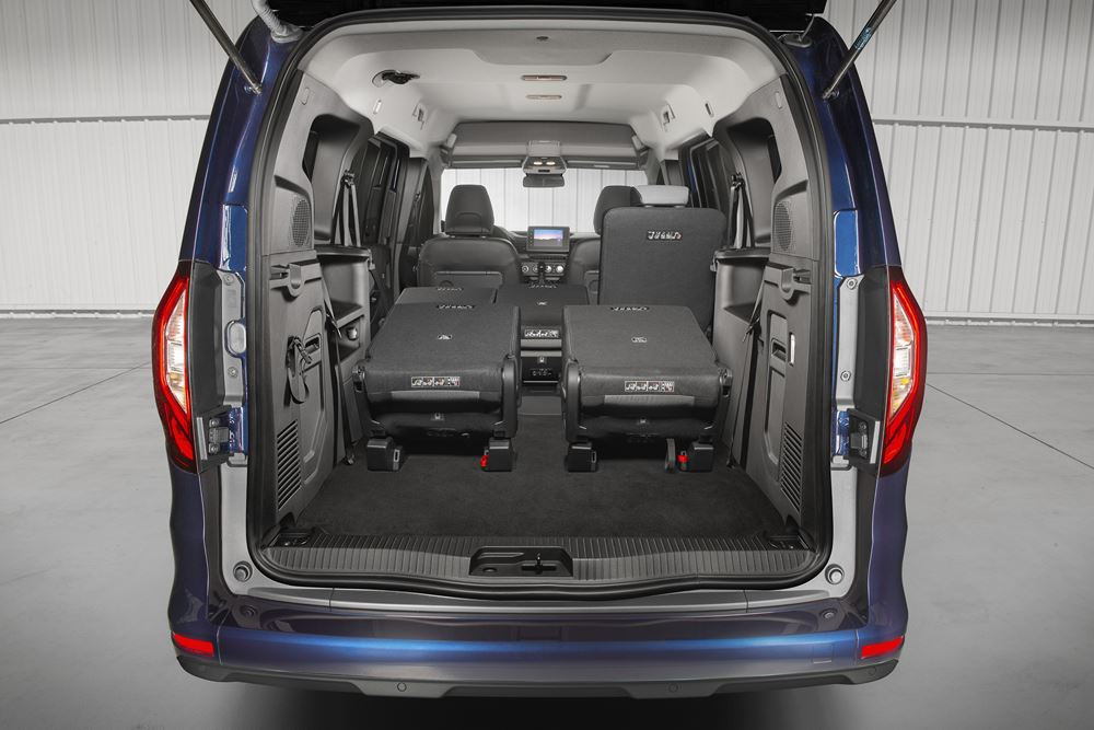 Le Renault Grand Kangoo propose sept places indépendantes et modulables