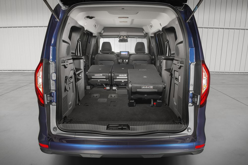 Le Renault Grand Kangoo propose sept places indépendantes et modulables