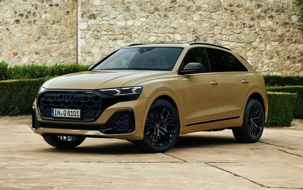 Le grand SUV coupé sport Audi Q8 s'offre une esthétique extérieure légèrement revisitée