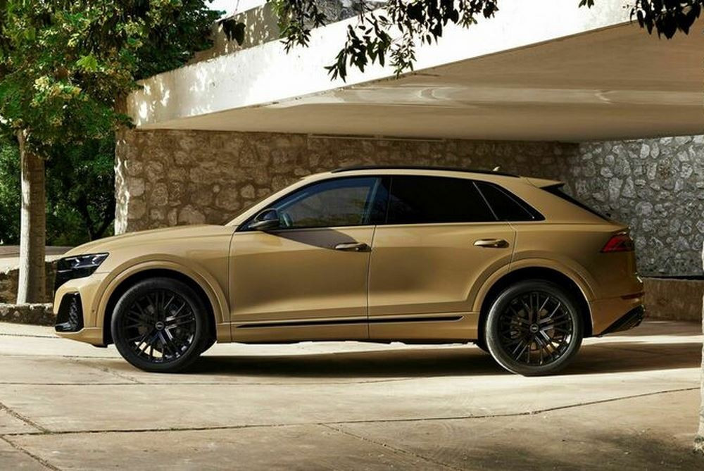 Le grand SUV coupé sport Audi Q8 s'offre une esthétique extérieure légèrement revisitée