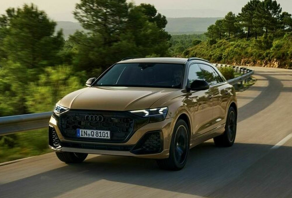 Le grand SUV coupé sport Audi Q8 s'offre une esthétique extérieure légèrement revisitée