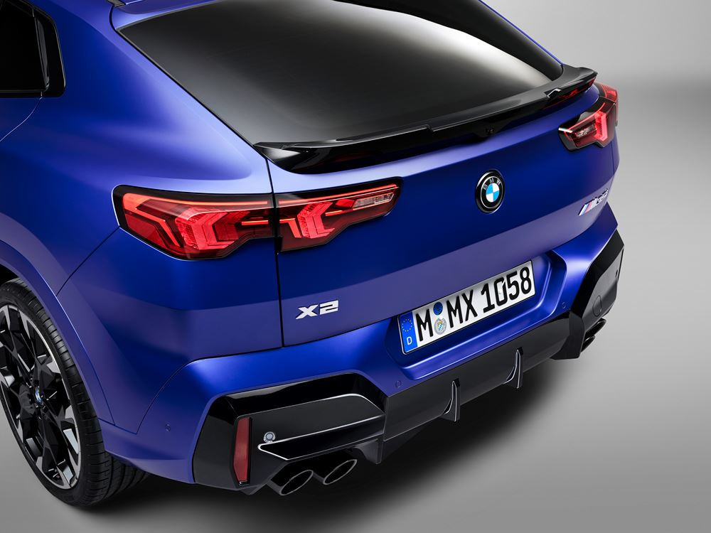 La deuxième génération du Sport Activity Coupé BMW X2 adopte une silhouette de coupé prononcée